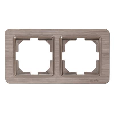 Рамка LAVIN двойная / цвет медный